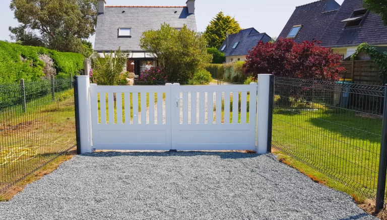 QUEFFELEC • Finistère sud 🛠 Pose, Installation, Motorisation • PORTAIL battant automatisé • Sur-mesure et personnalisable • Pont-l'Abbé Pays Bigouden